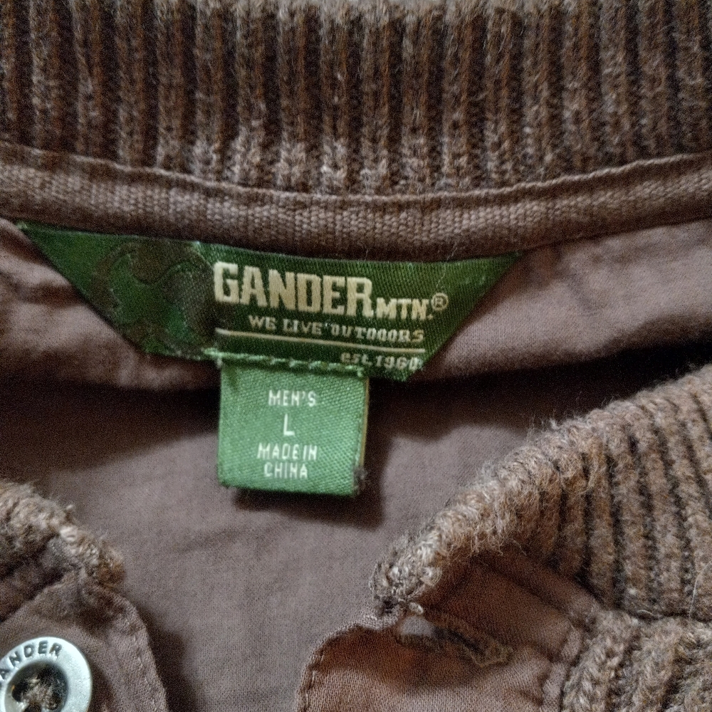 Gander Mountain Large Ribbed Patch Casual Outdoor… - image 4